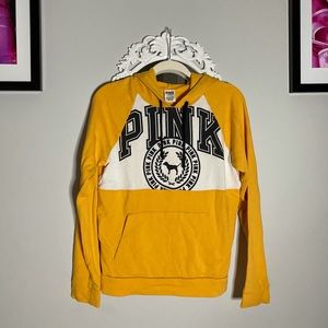VS pink | yellow hoodie sweatshirt💛